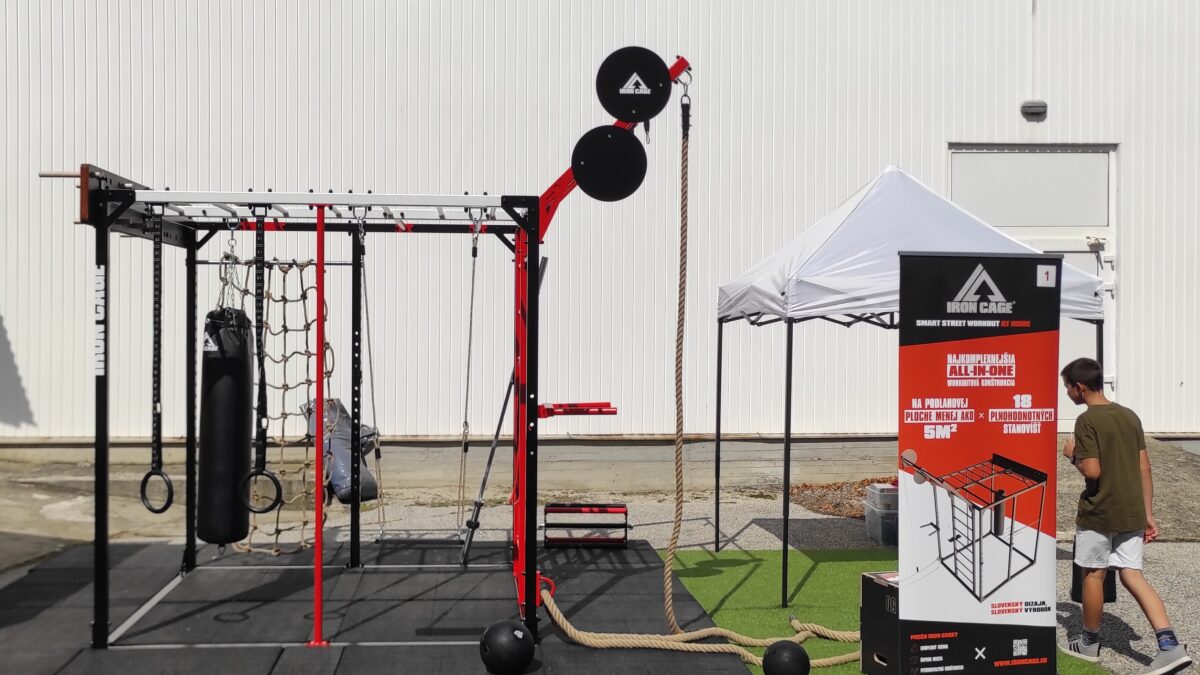 Riešenie, ktoré spája domáce aj verejné workoutové ihrisko